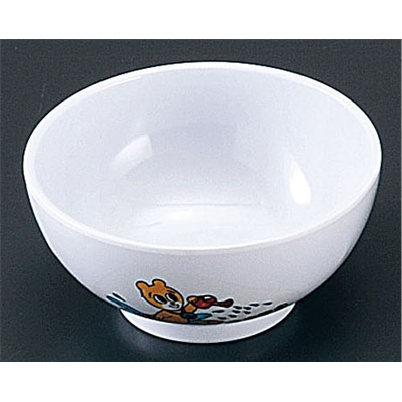 メラミンお子様食器「コロちゃん」 KF-4 汁椀 1袋(ご注文単位1袋)【直送品】