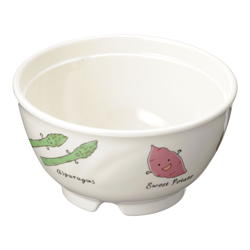 メラミンお子様食器「ベジタ村」 702-VV　丼　小　身 1個（ご注文単位1個）【直送品】
