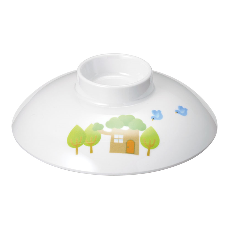 メラミンお子様食器「プチまる」 2505-PMゆったり椀小 蓋 1個(ご注文単位1個)【直送品】