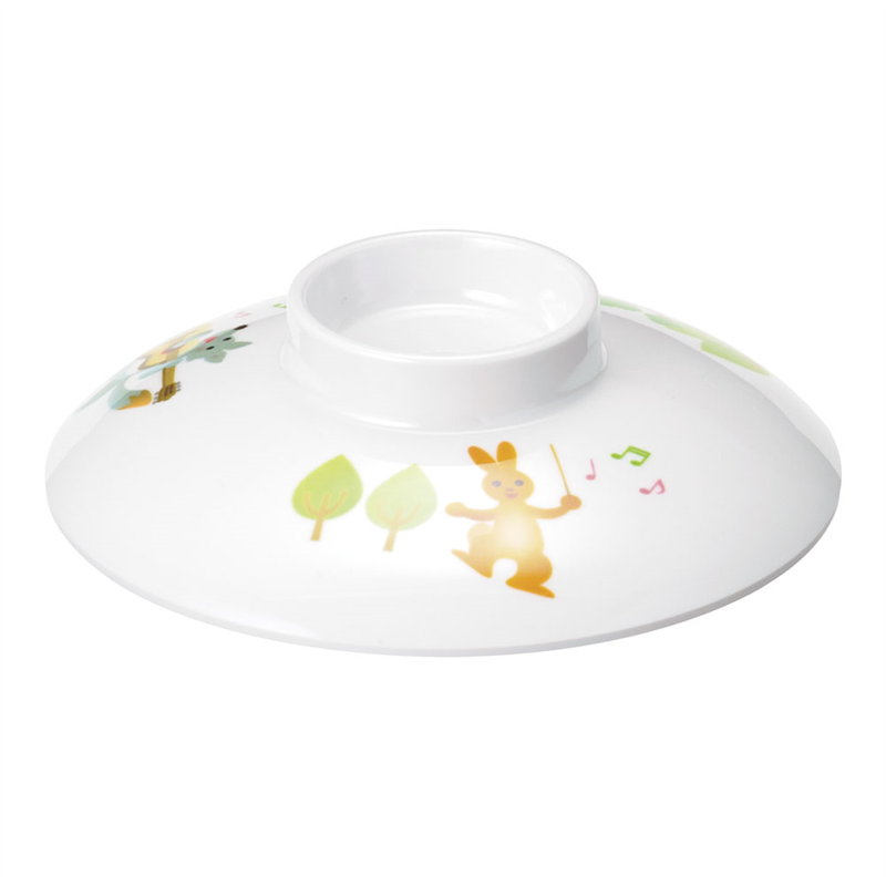 メラミンお子様食器「プチまる」 61-PM 椀 蓋 1個(ご注文単位1個)【直送品】