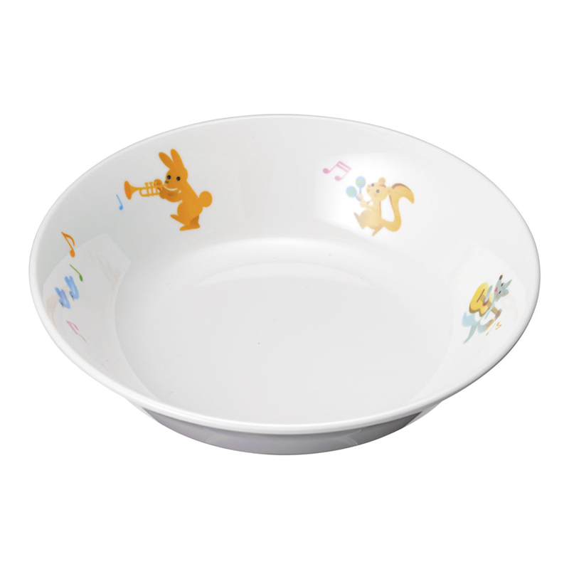 メラミンお子様食器「プチまる」 38-PM 15cm 深皿 1個(ご注文単位1個)【直送品】