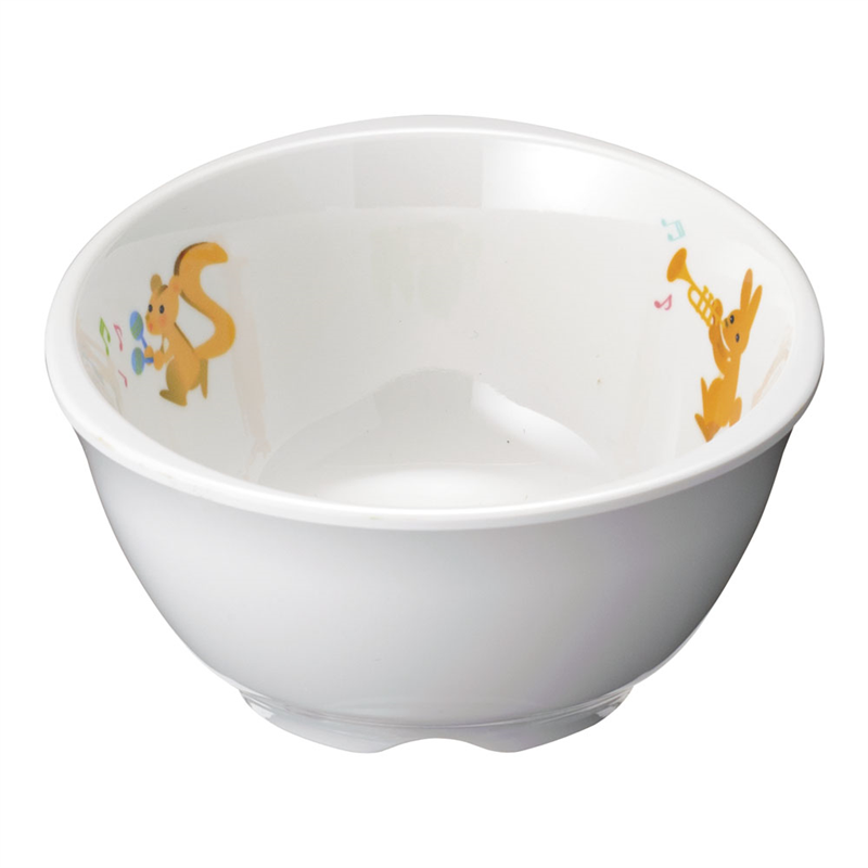 メラミンお子様食器「プチまる」 4122-PM 三角小鉢 1個(ご注文単位1個)【直送品】