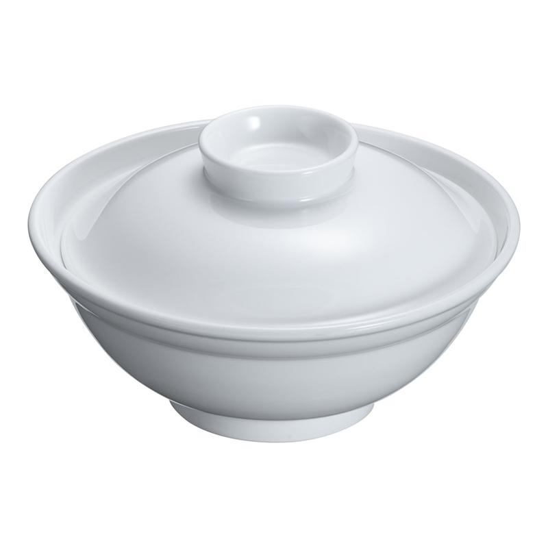 高強度磁器 ホワイト WH-033 蓋丼 1箱(ご注文単位1箱)【直送品】