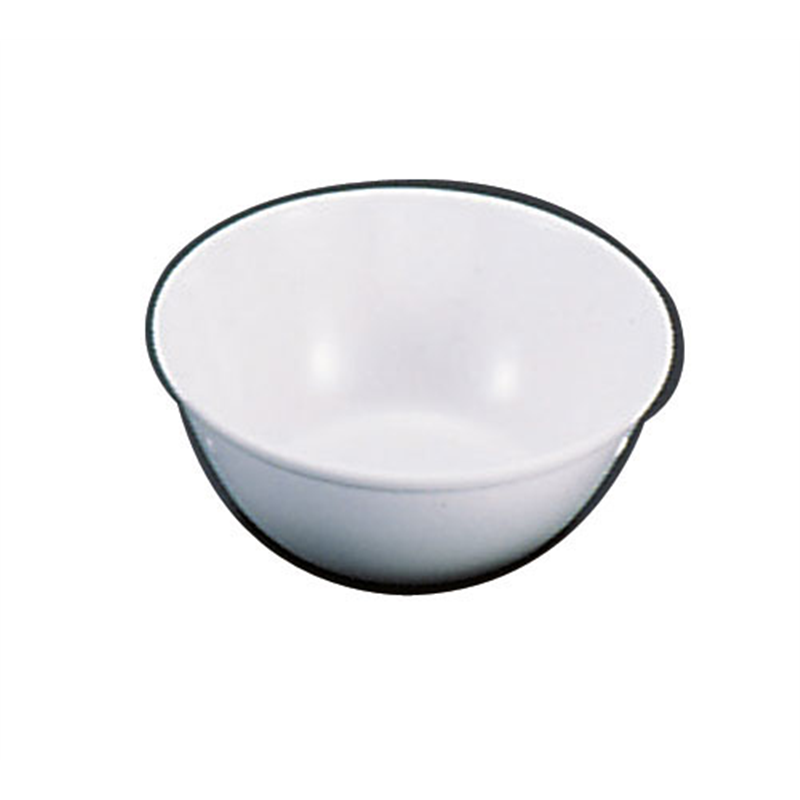 メラミン　給食用ミルク椀　№47　A-3 白 1袋（ご注文単位1袋）【直送品】