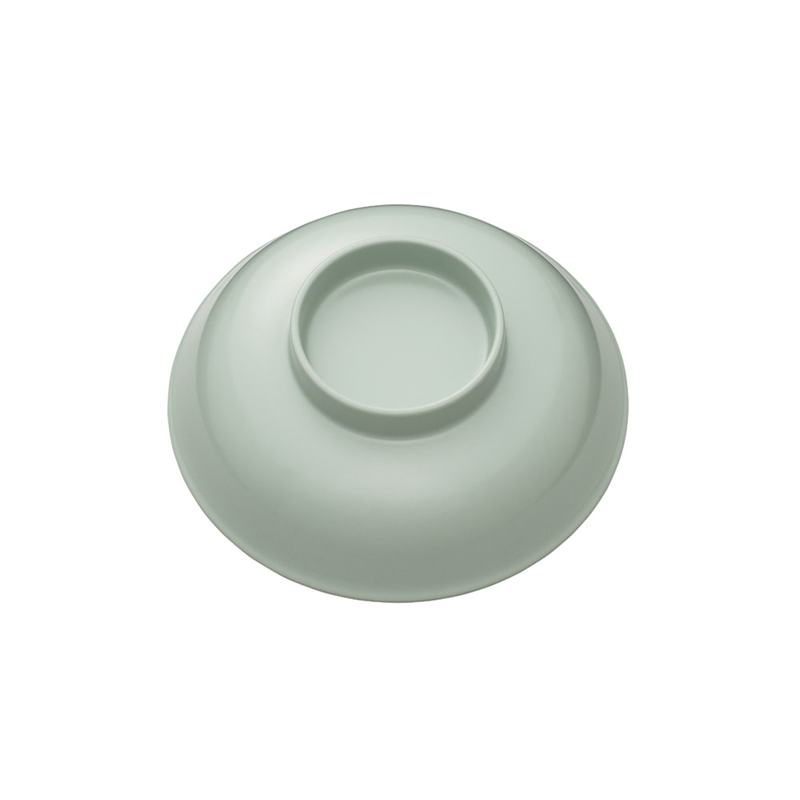 メラミン　丼（大）№60　蓋　　　青磁  1袋（ご注文単位1袋）【直送品】