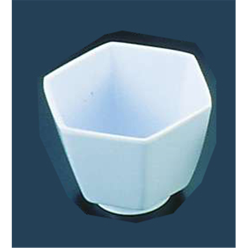 メラミン　六角小鉢　№79　　　　　　白  1袋（ご注文単位1袋）【直送品】