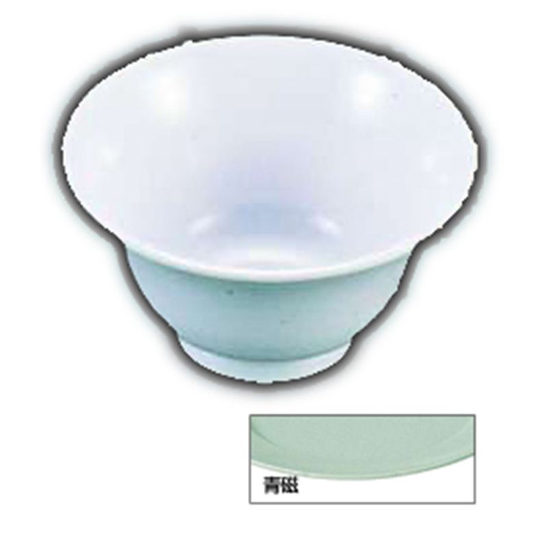 メラミン 湯呑 新型羽反り №20 青磁 1袋(ご注文単位1袋)【直送品】