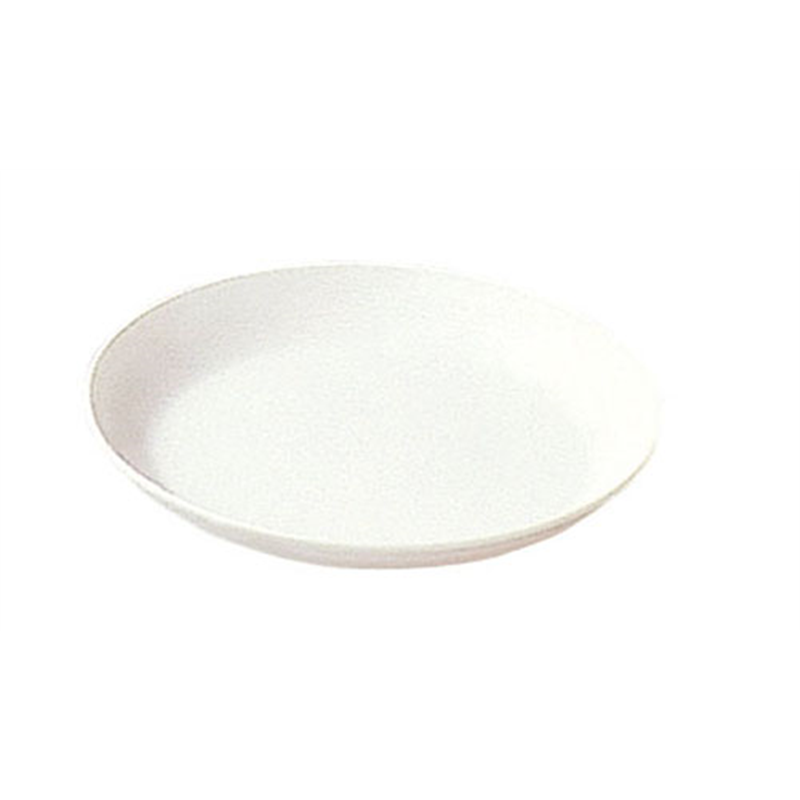 ポリプロピレン食器　白　給食皿15cm №1711W 1袋（ご注文単位1袋）【直送品】