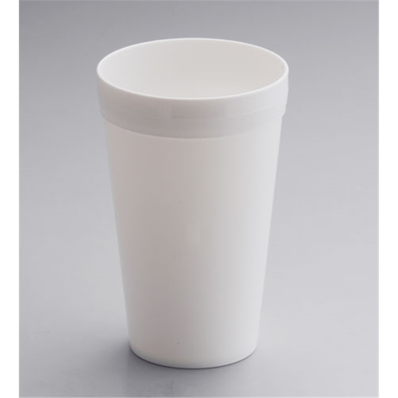 ポリプロピレン食器 白 コップ 大 №1702W 1袋(ご注文単位1袋)【直送品】