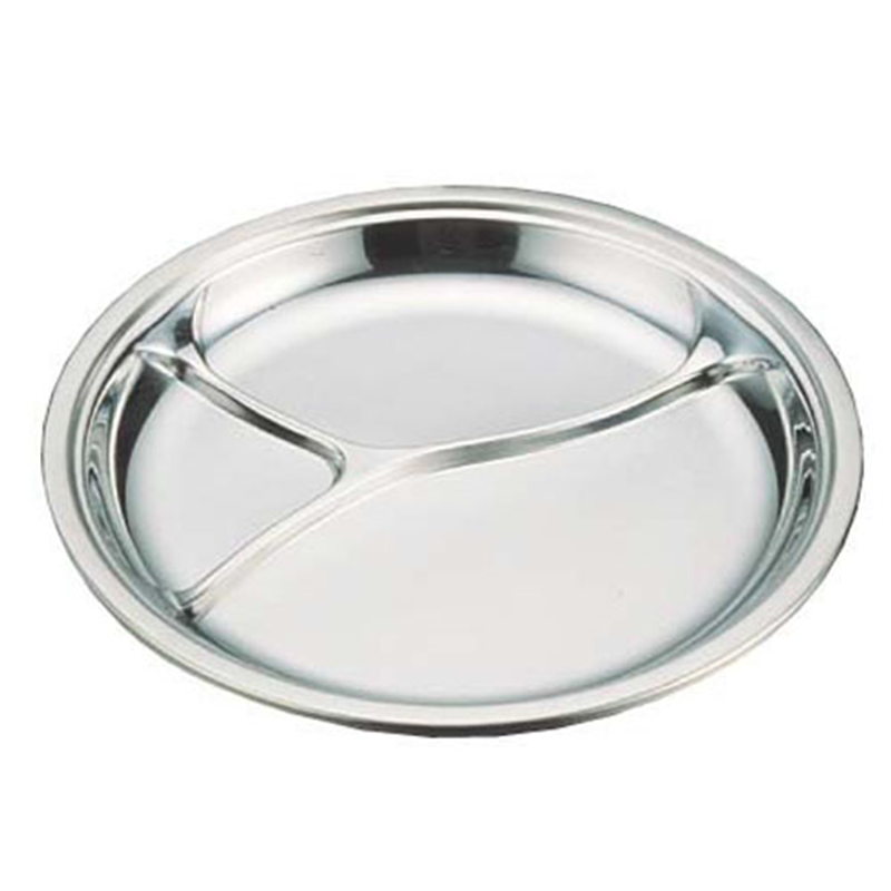 エコクリーン IKD18-8ランチ皿 丸型 1袋(ご注文単位1袋)【直送品】