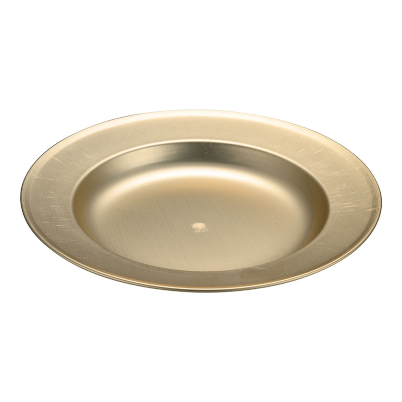 しゅう酸アルマイト　カレー皿 117-B　大 1個（ご注文単位1個）【直送品】