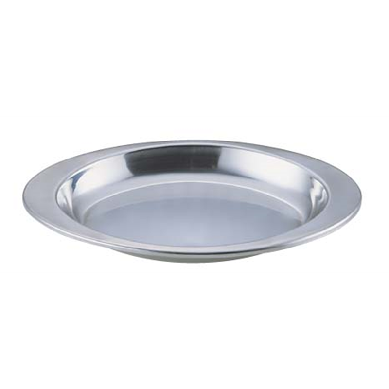 エコクリーン　IKD18-8給食皿 小判型 1袋（ご注文単位1袋）【直送品】