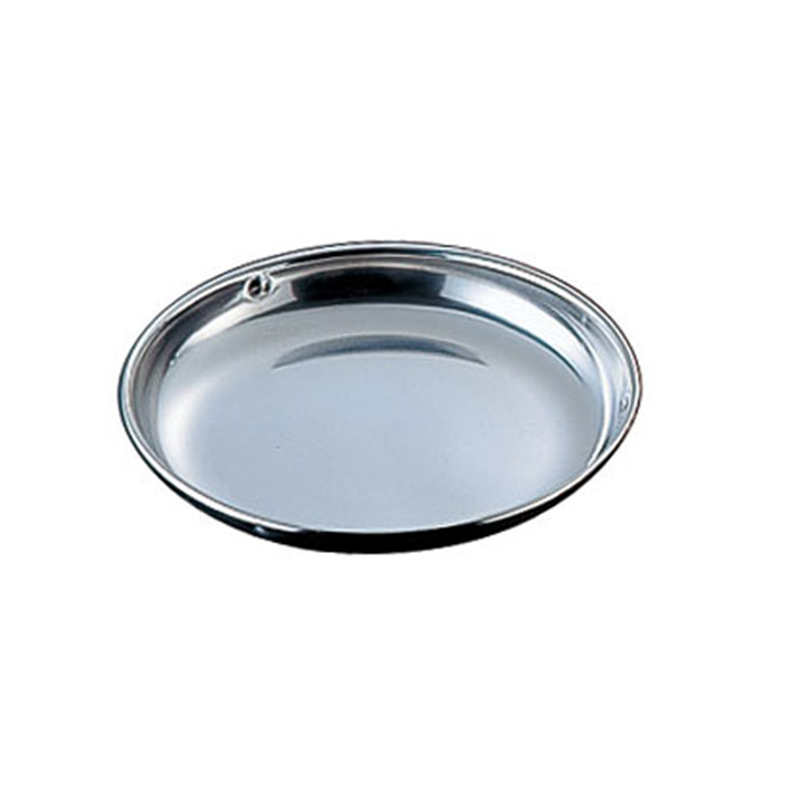 IKD　18-8抗菌給食皿　丸型  1袋（ご注文単位1袋）【直送品】