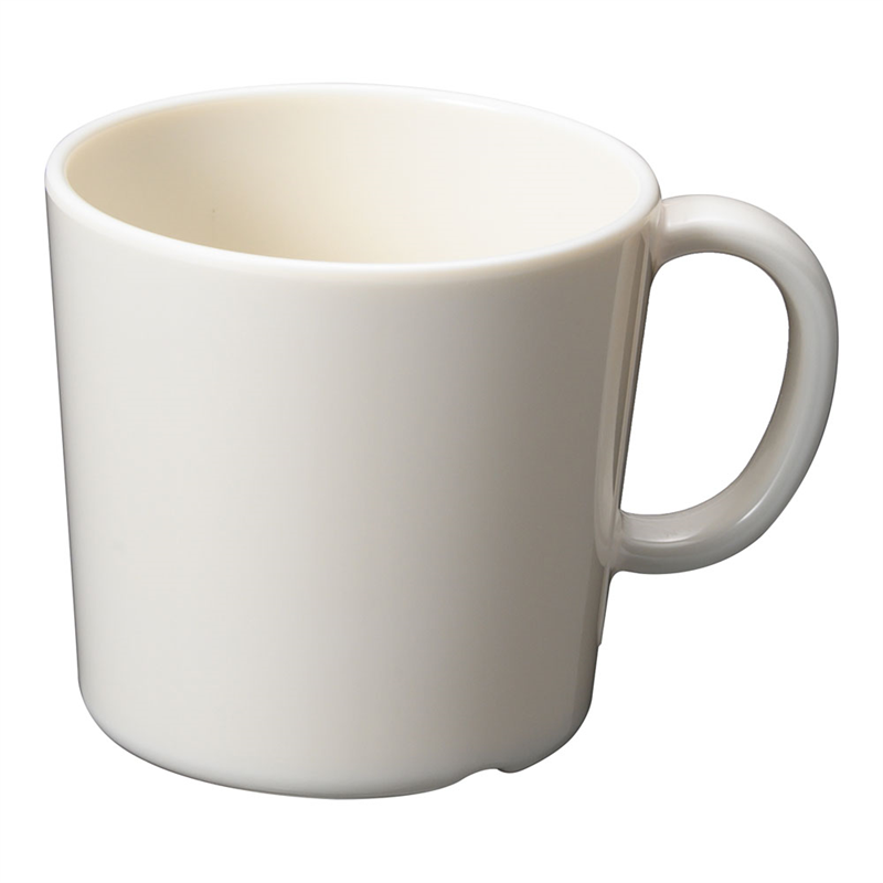 メラミン 手付コップ №83 クリーム 1袋(ご注文単位1袋)【直送品】