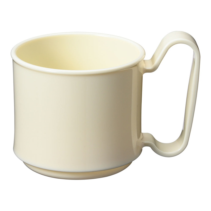 マグカップ　（ポリカーボネイト） KB-230　アイボリー 1個（ご注文単位1個）【直送品】