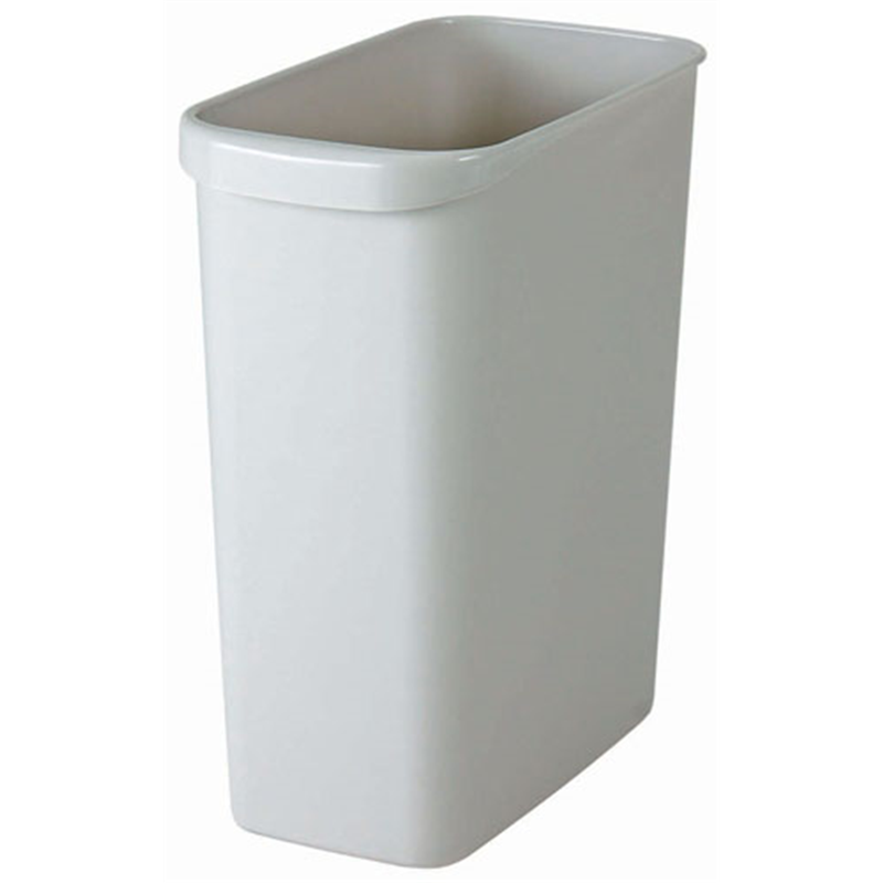 リス ワーク&ワーク 屑入れ 角 12L グレー 1袋(ご注文単位1袋)【直送品】