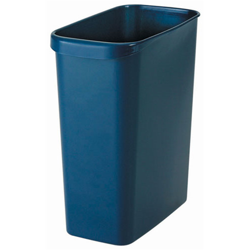 リス ワーク&ワーク 屑入れ 角 12L ダークブルー 1袋(ご注文単位1袋)【直送品】