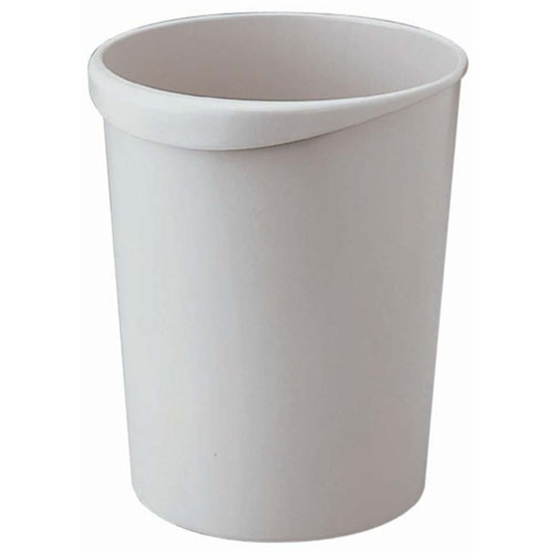 リス ワーク&ワーク 屑入れ 丸 12L グレー 1袋(ご注文単位1袋)【直送品】