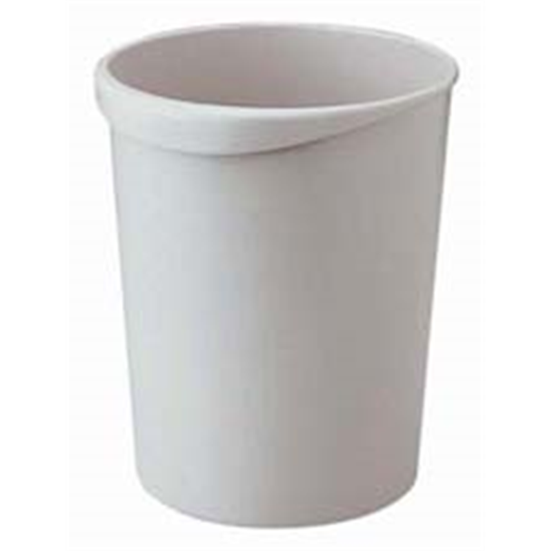 リス ワーク&ワーク 屑入れ 丸 18L グレー 1袋(ご注文単位1袋)【直送品】