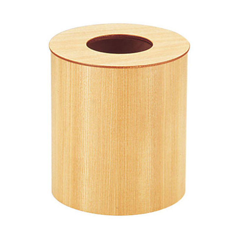 木製ルーム用ゴミ入れ 蓋付(栓白木) 951H 中 1箱(ご注文単位1箱)【直送品】