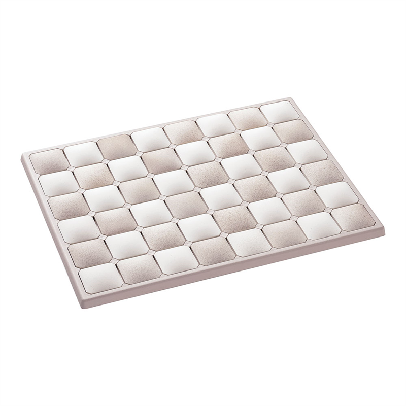 珪藻土フィットタイルバスマット ベージュ　M　HO1913 1箱（ご注文単位1箱）【直送品】