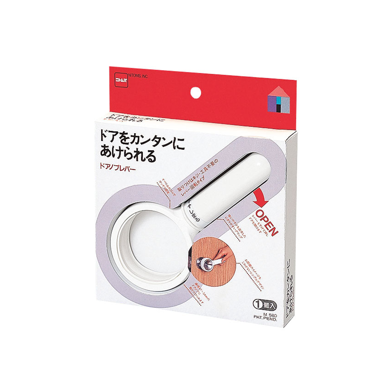 ニトムズ　ドアノブレバー　M580  1個（ご注文単位1個）【直送品】