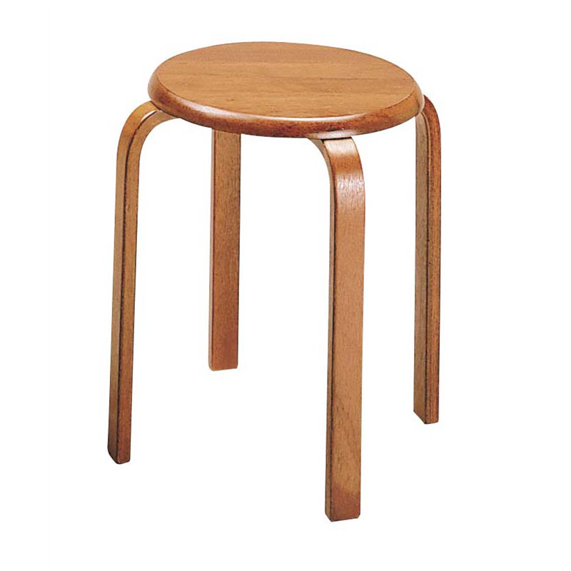 スツール　W-1030（BR）  1個（ご注文単位1個）【直送品】