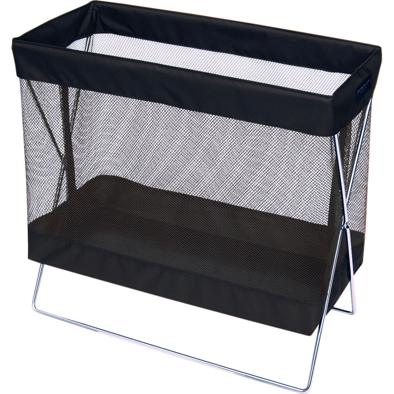 サイドワゴン・メッシュ　マジックテープ式 R-330　ブラック 1袋（ご注文単位1袋）【直送品】