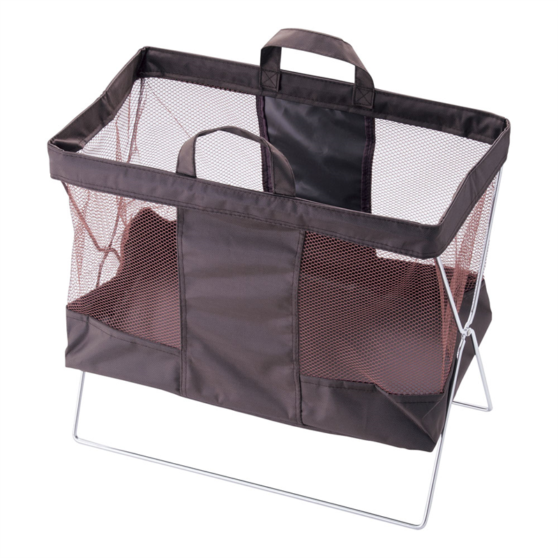 手荷物収納メッシュワゴン 小 740633 1袋(ご注文単位1袋)【直送品】