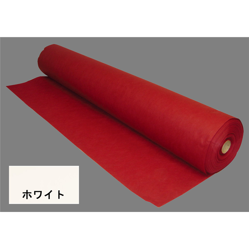 テーブルクロスとりぼんロールTRR100 ホワイト 1個（ご注文単位1個）【直送品】