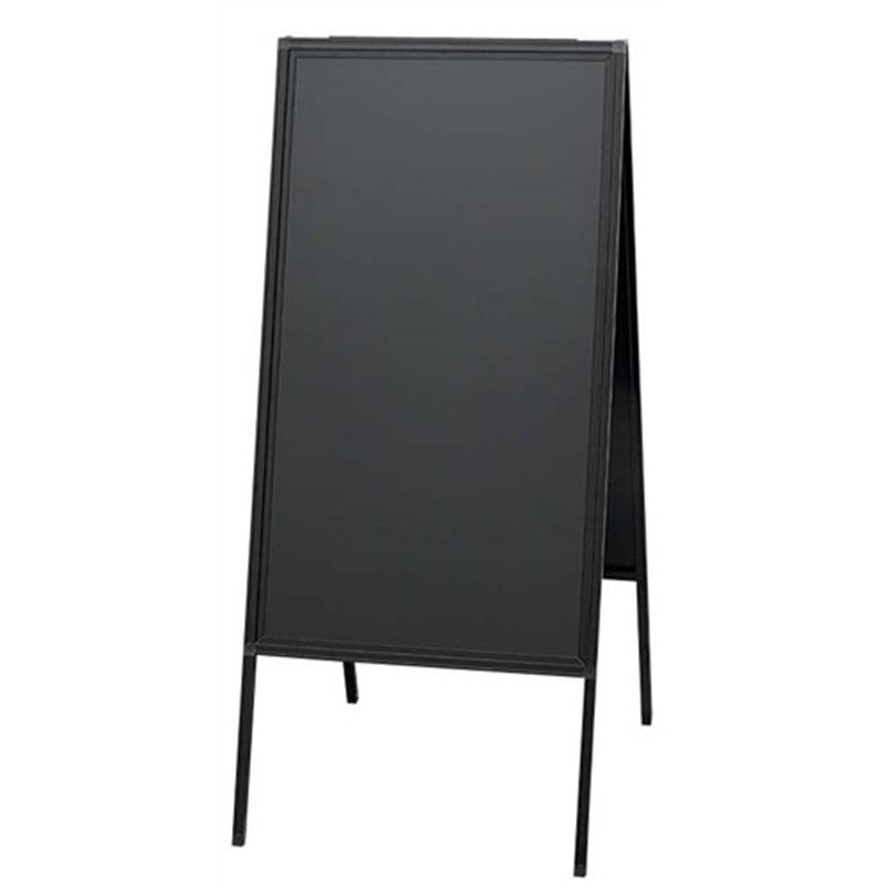 蛍光マーカー用アルミ枠スタンド黒板 ABD85-1 1箱(ご注文単位1箱)【直送品】