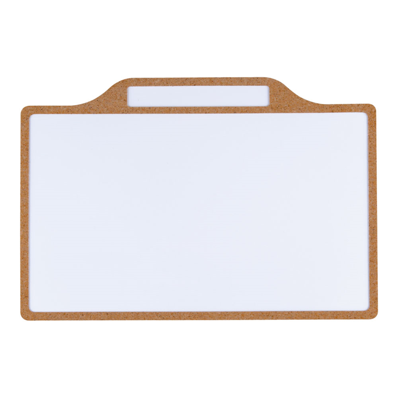 【直送品】タイトル記入タイプ　ホワイトボード コルク