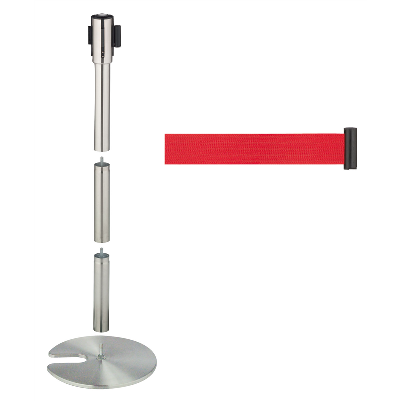 ジョイントパーテーションD 赤 1箱(ご注文単位1箱)【直送品】