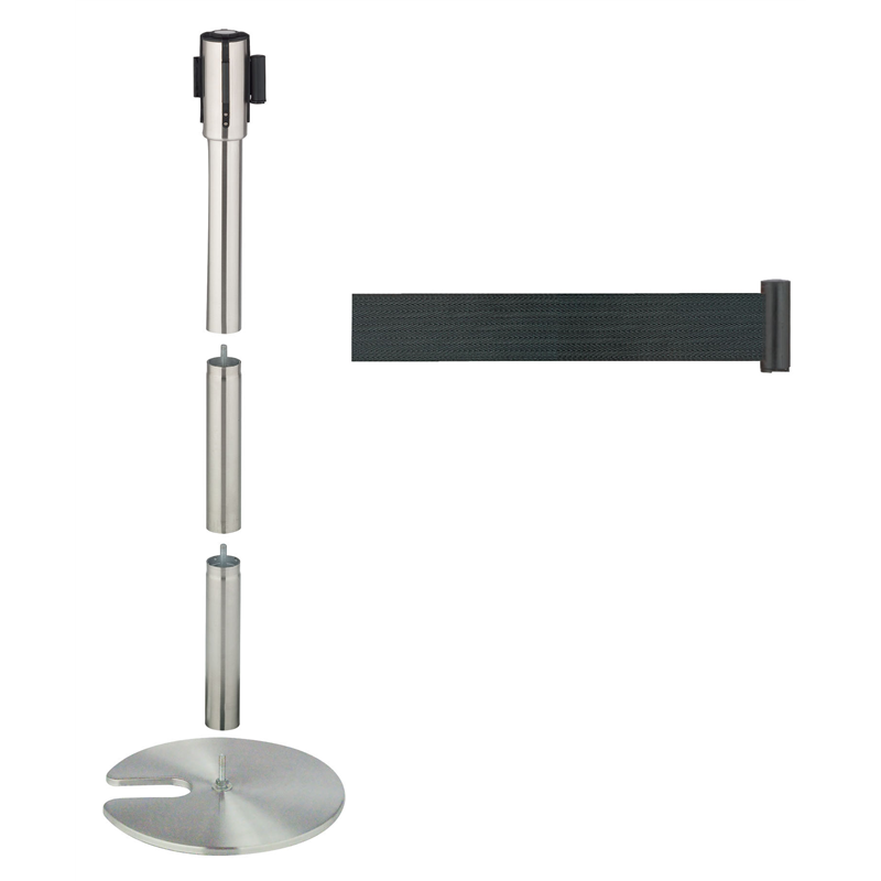 ジョイントパーテーションD 黒 1箱(ご注文単位1箱)【直送品】