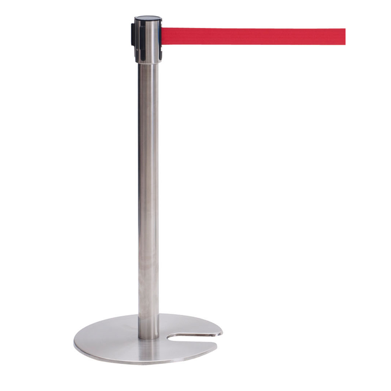 ベルトパーティーション SUS-3 赤 51354RED 1箱(ご注文単位1箱)【直送品】