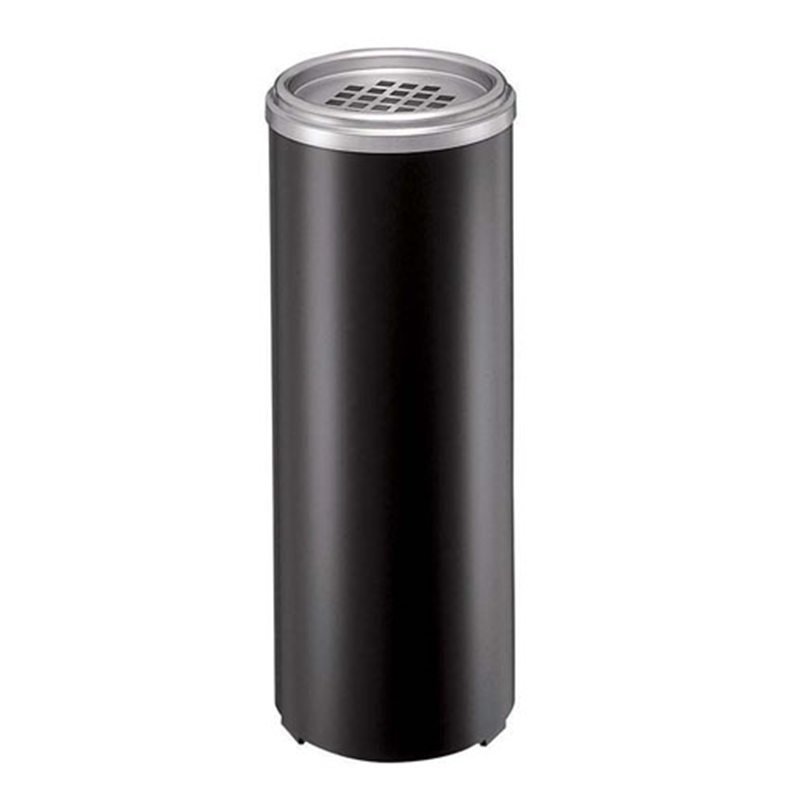 スモーキングスタンド　YM-240 黒 1個（ご注文単位1個）【直送品】