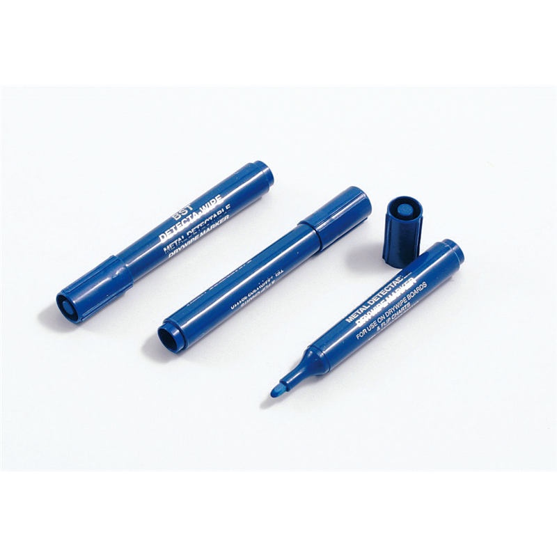 バーキンタ　金属検出機対応ボードマーカー 青　66209900 1袋（ご注文単位1袋）【直送品】