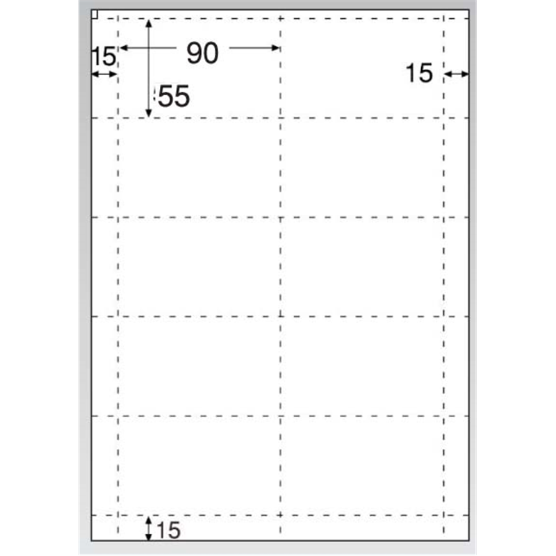名刺・カード　10面（光沢＆マット） CJ602　100シート入 1袋（ご注文単位1袋）【直送品】