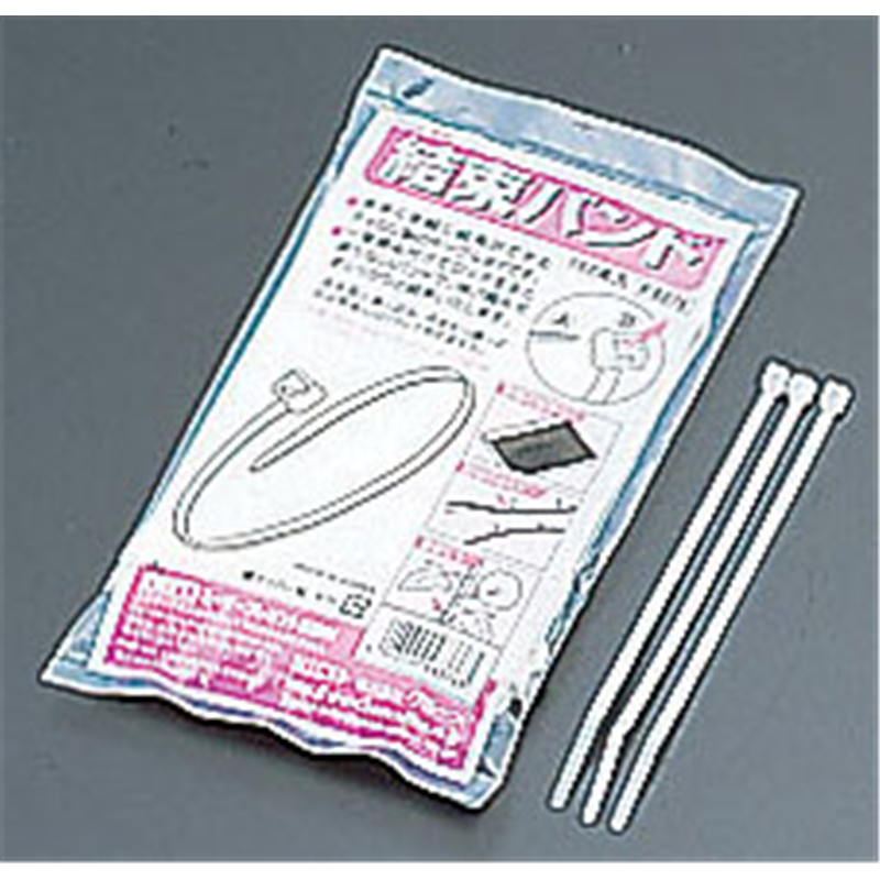 ナイロン結束バンド #8376（1袋100入） 1袋（ご注文単位1袋）【直送品】