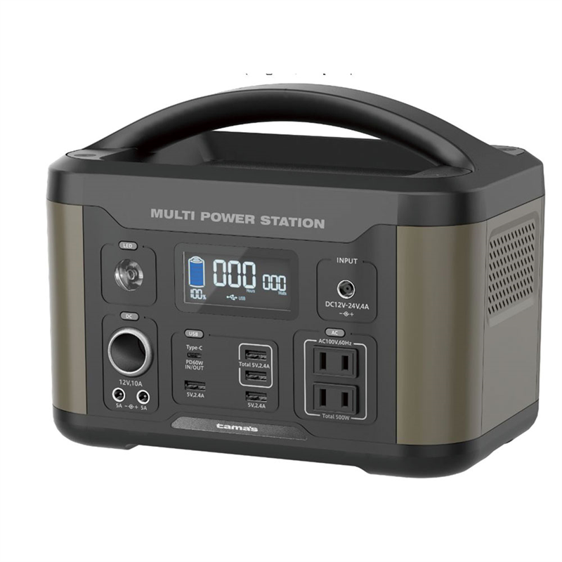 ポータブル電源 TL107G　500W 1箱（ご注文単位1箱）【直送品】