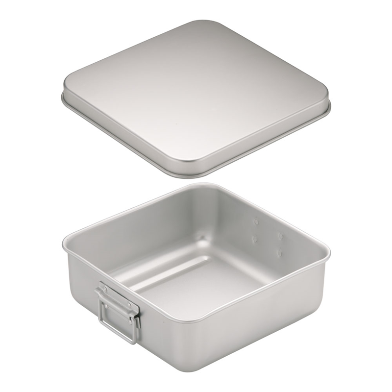 アルマイト 天ぷら入(蓋付) 255 1個(ご注文単位1個)【直送品】