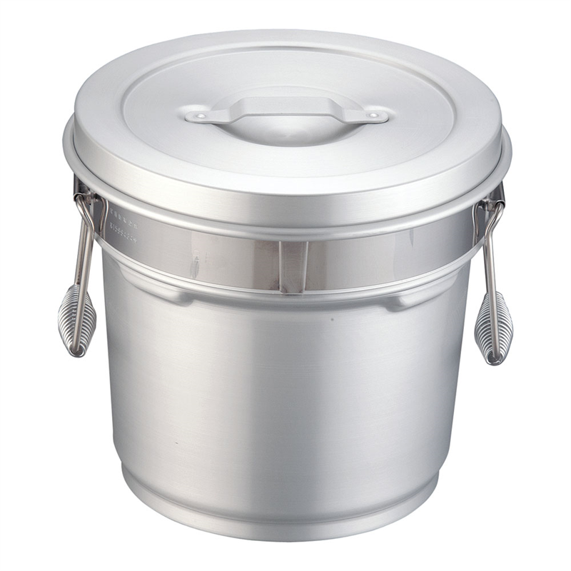 アルマイト段付二重食缶 246-R　（8l） 1箱（ご注文単位1箱）【直送品】