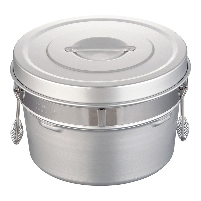 アルマイト段付二重食缶 247-R　（10l） 1箱（ご注文単位1箱）【直送品】