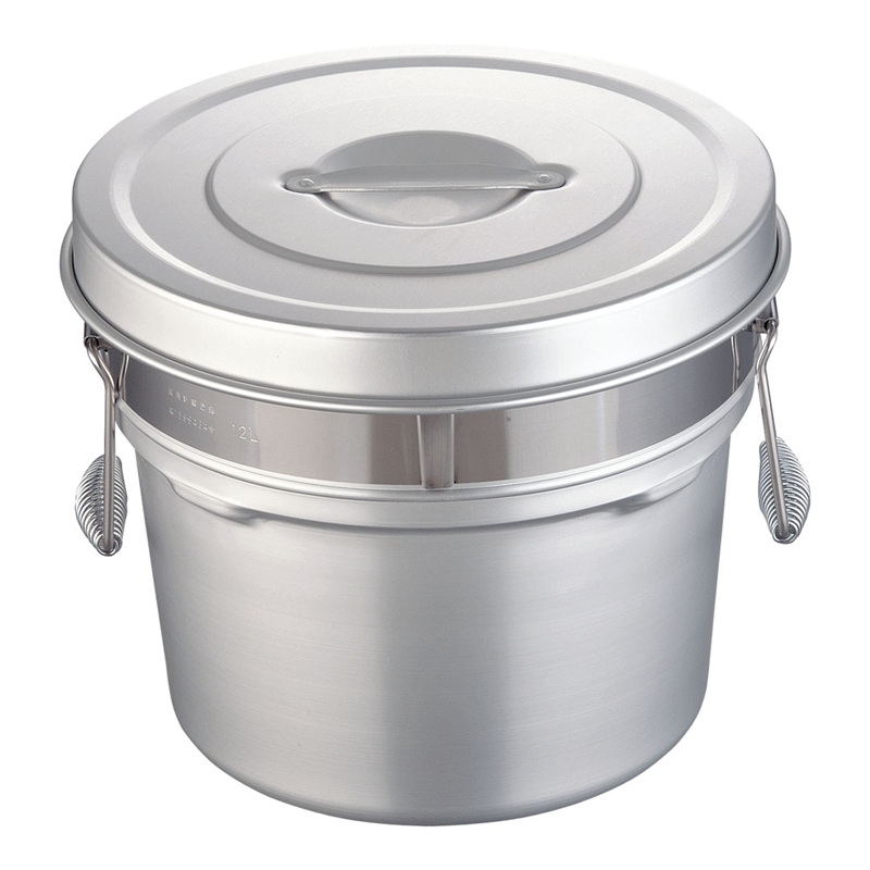 アルマイト段付二重食缶 248-R　（12l） 1箱（ご注文単位1箱）【直送品】