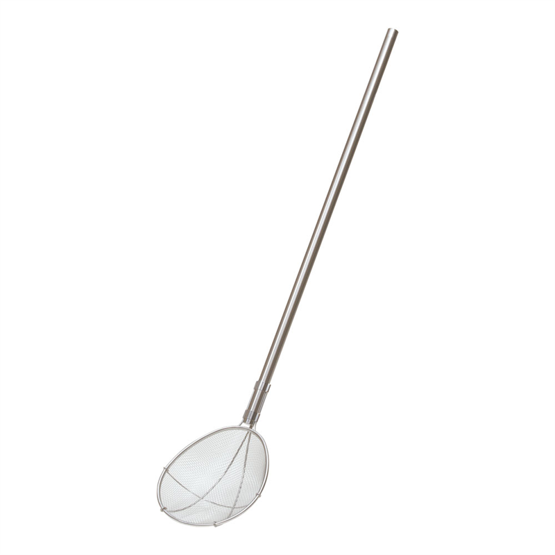 TS　パイプ柄給食用すくい網　スイノー型 特大　荒目　　柄長100cm 1個（ご注文単位1個）【直送品】