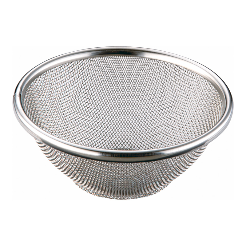 TSステンレス頑丈なザル（16メッシュ） 13cm 1個（ご注文単位1個）【直送品】