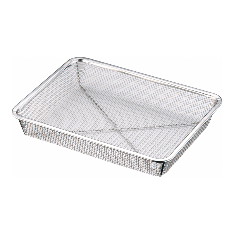 ステンレス 深型ピシャット 12枚取 18-8アミ・6.5メッシュ 1個(ご注文単位1個)【直送品】