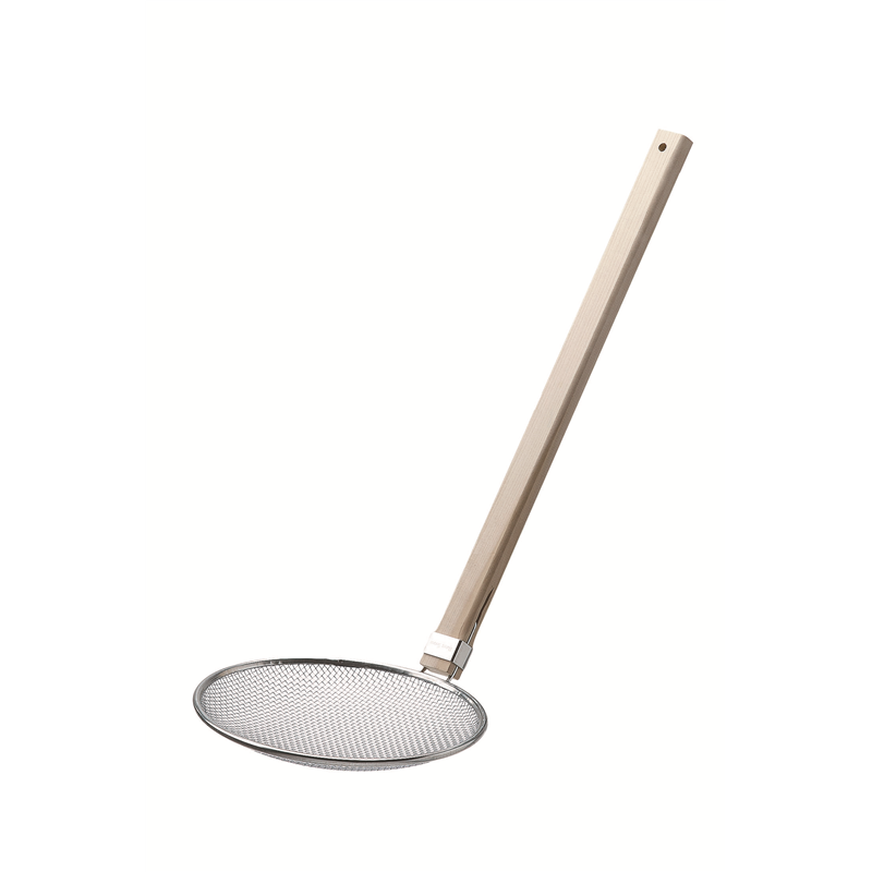 TSステンレス　木柄そば揚 24cm 1個（ご注文単位1個）【直送品】