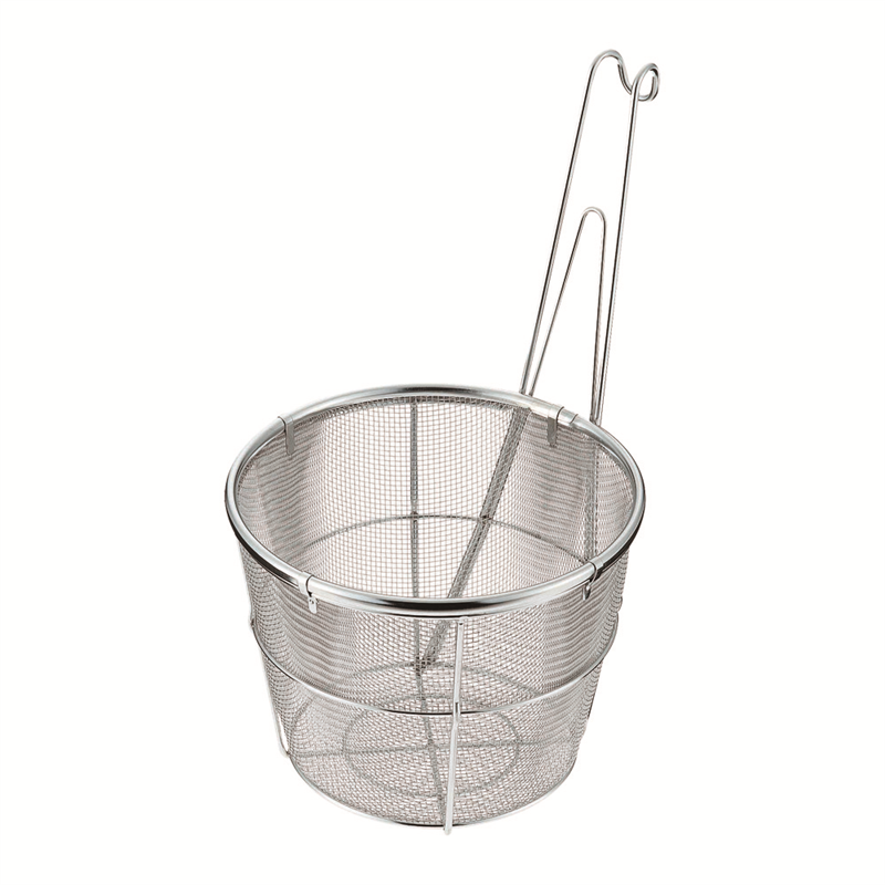 TSステンレス　共柄平底てぼ 大 1袋（ご注文単位1袋）【直送品】