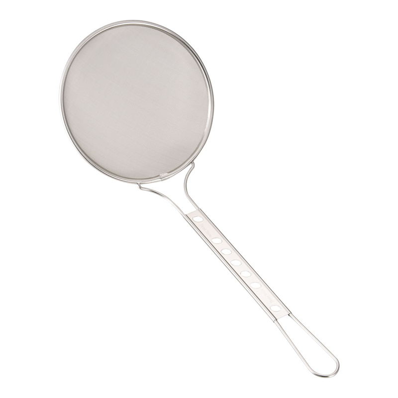 ステンレス スリースノー丸カス揚 15cm 細目(40メッシュ) 1個(ご注文単位1個)【直送品】